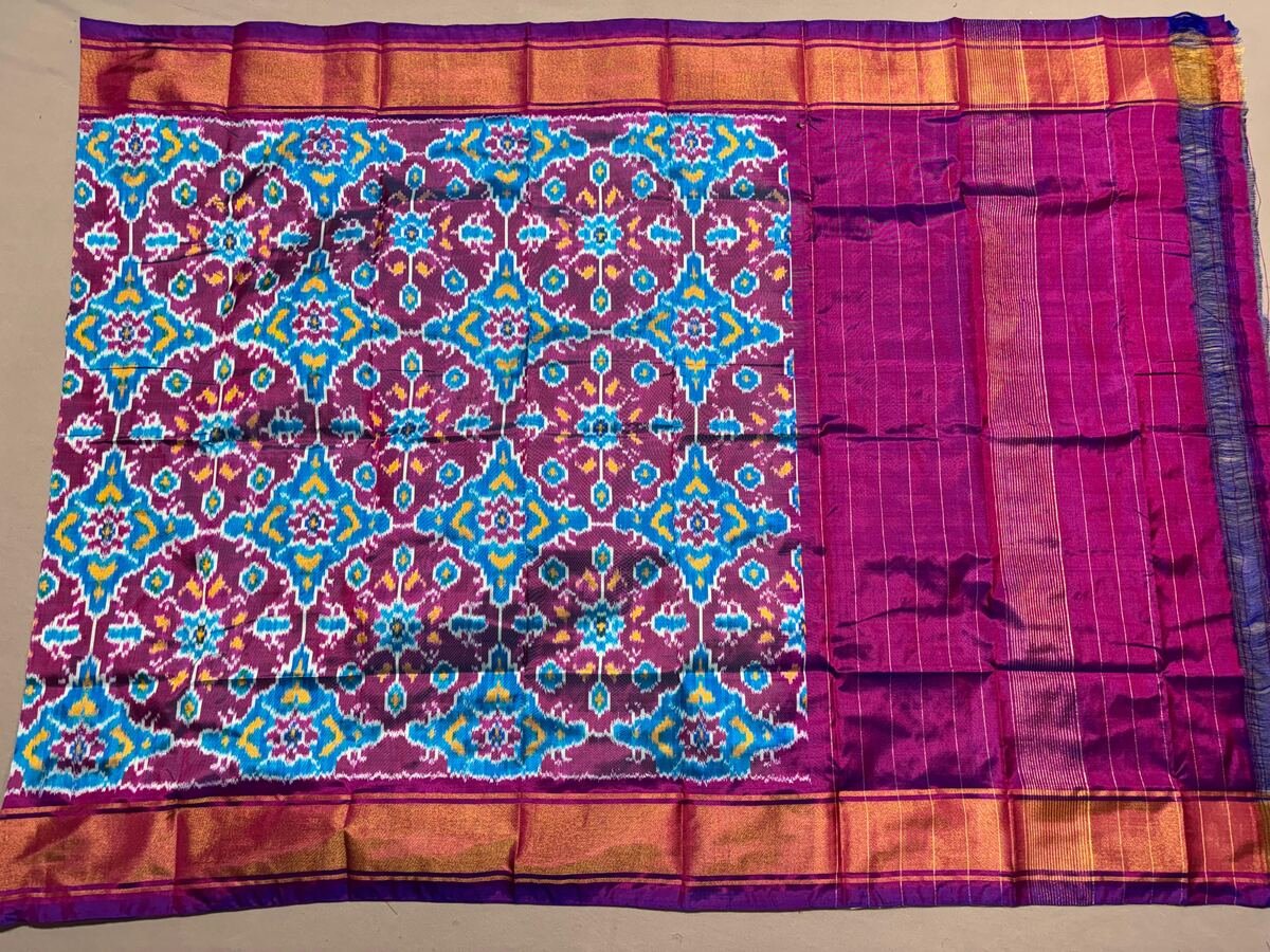 Ikat Dupatta - PSSIG19-ISDPCEICC-16