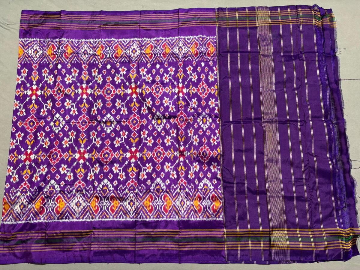 Ikat Dupatta - PSSIG19-ISDPCEICC-28