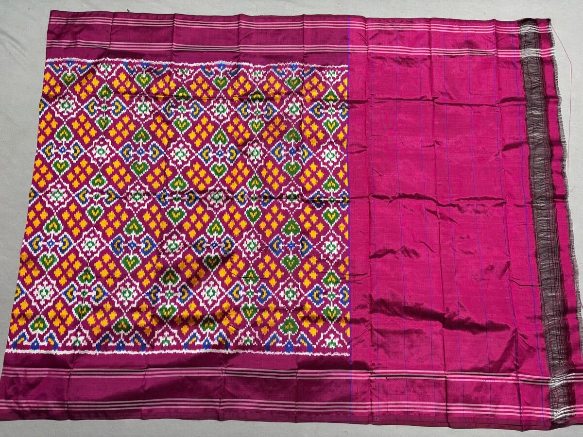 Ikat Dupatta - PSSIG19-ISDPCEICC-36