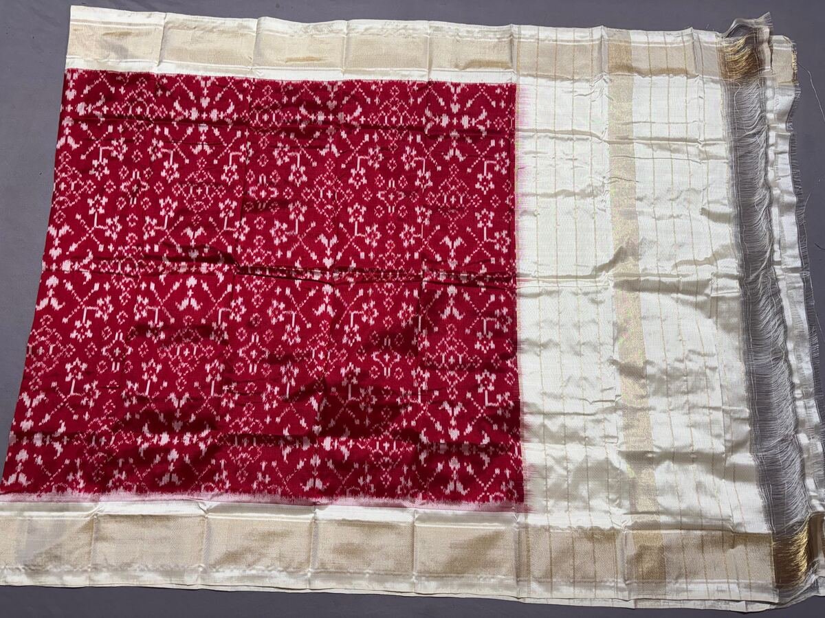 Ikat Dupatta - PSSIG19-ISDPCEICC-43