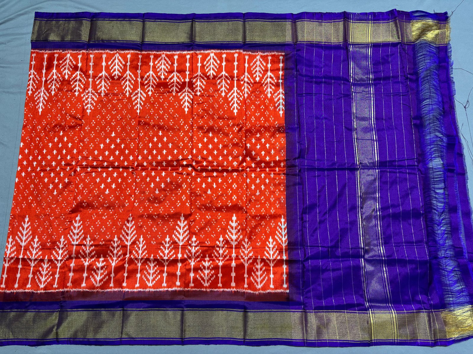 Ikat Dupatta - PSSIG27-ISDPCEICC-07