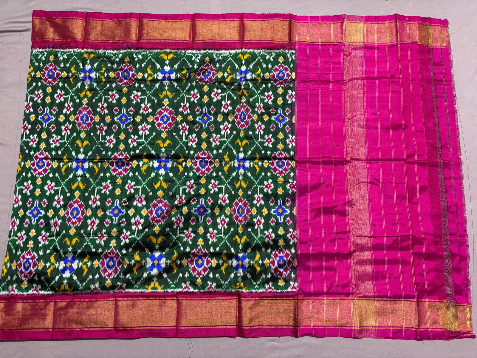 Ikat Dupatta - PSSIG27-ISDPCEICC-08