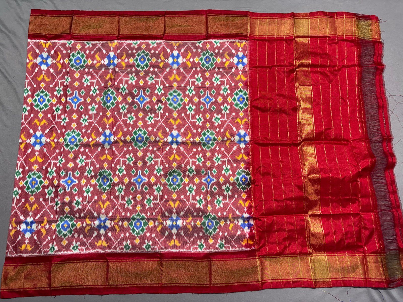 Ikat Dupatta - PSSIG27-ISDPCEICC-10