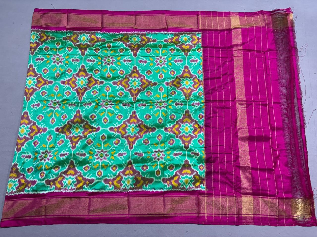 Ikat Dupatta - PSSIL03-ISDPDEICD-03