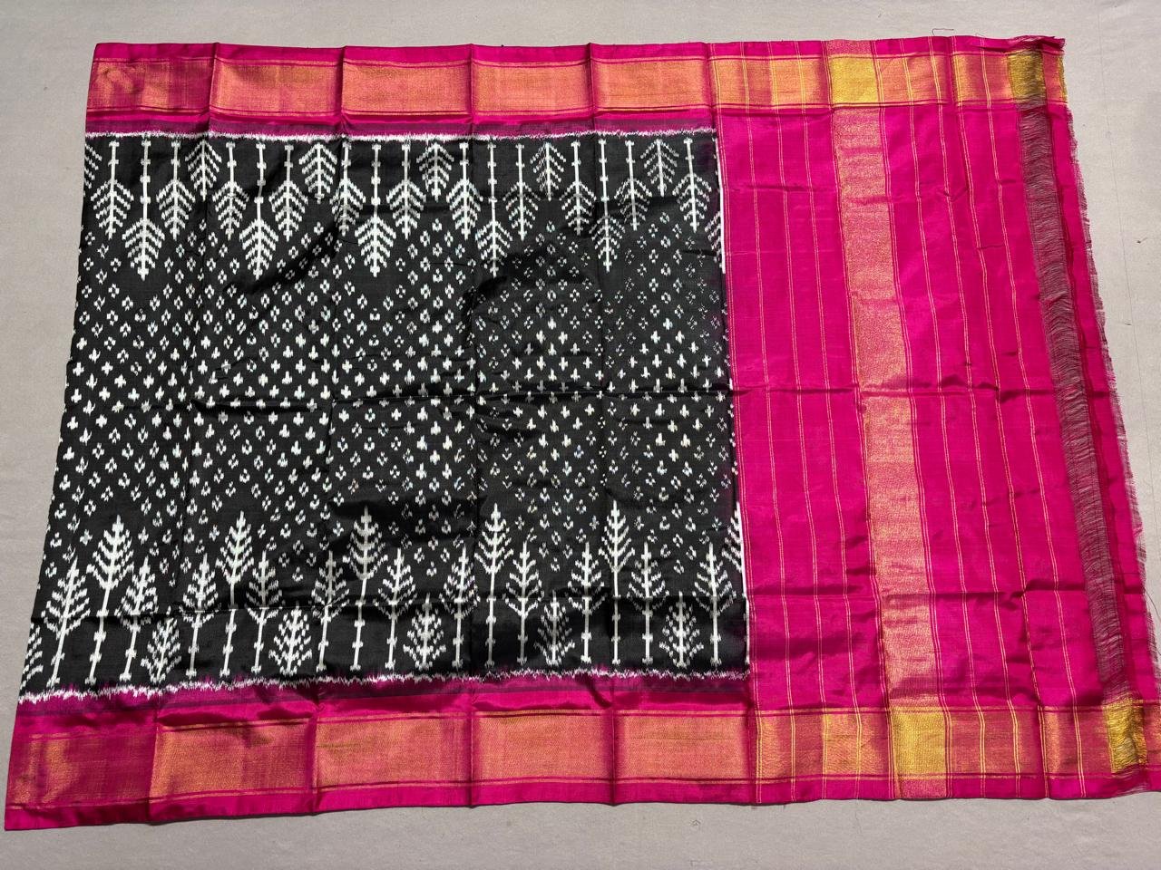 Ikat Dupatta - PSSIL03-ISDPDEICD-08