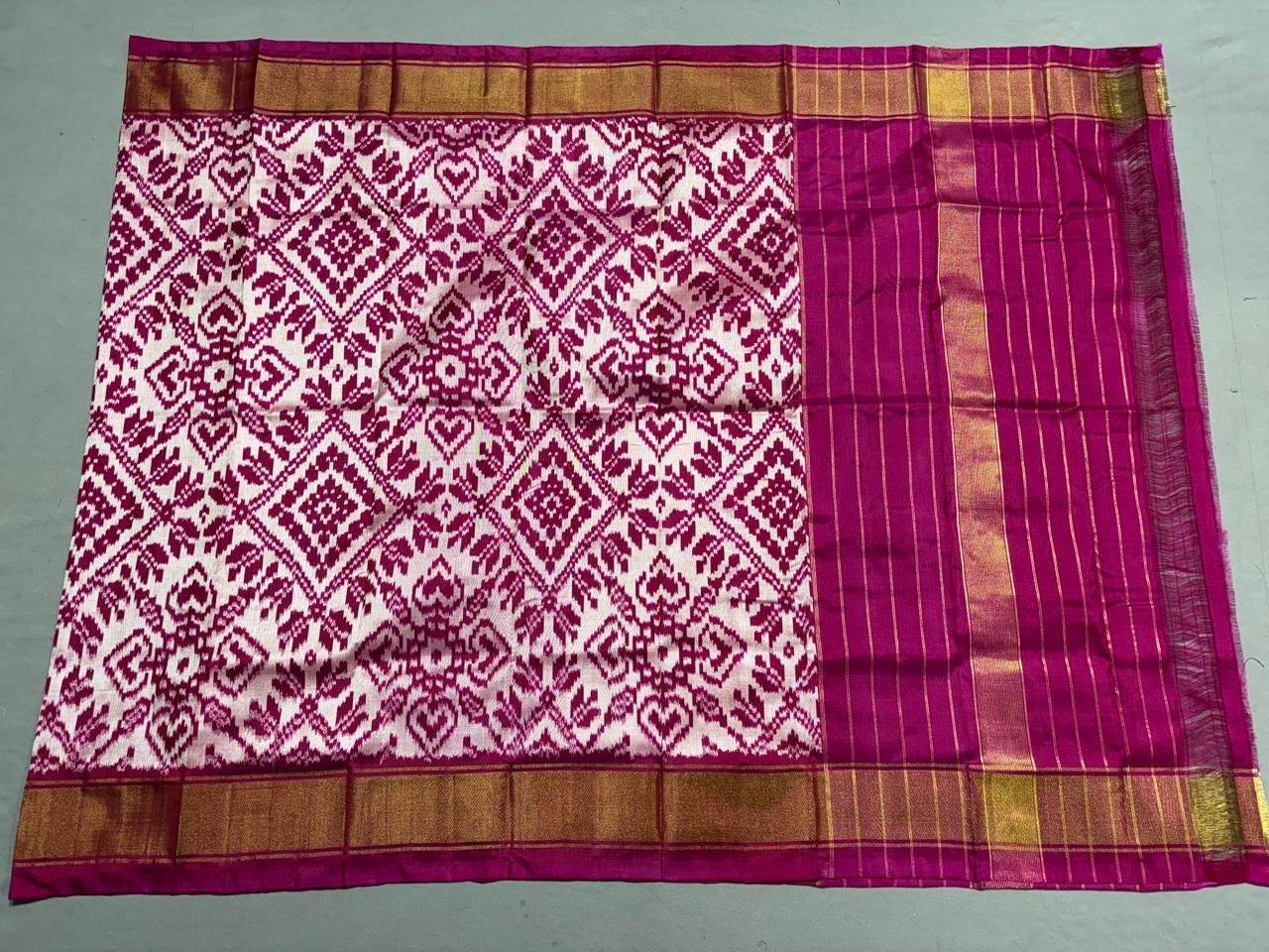 Ikat Dupatta - PSSIL03-ISDPDEICD-14