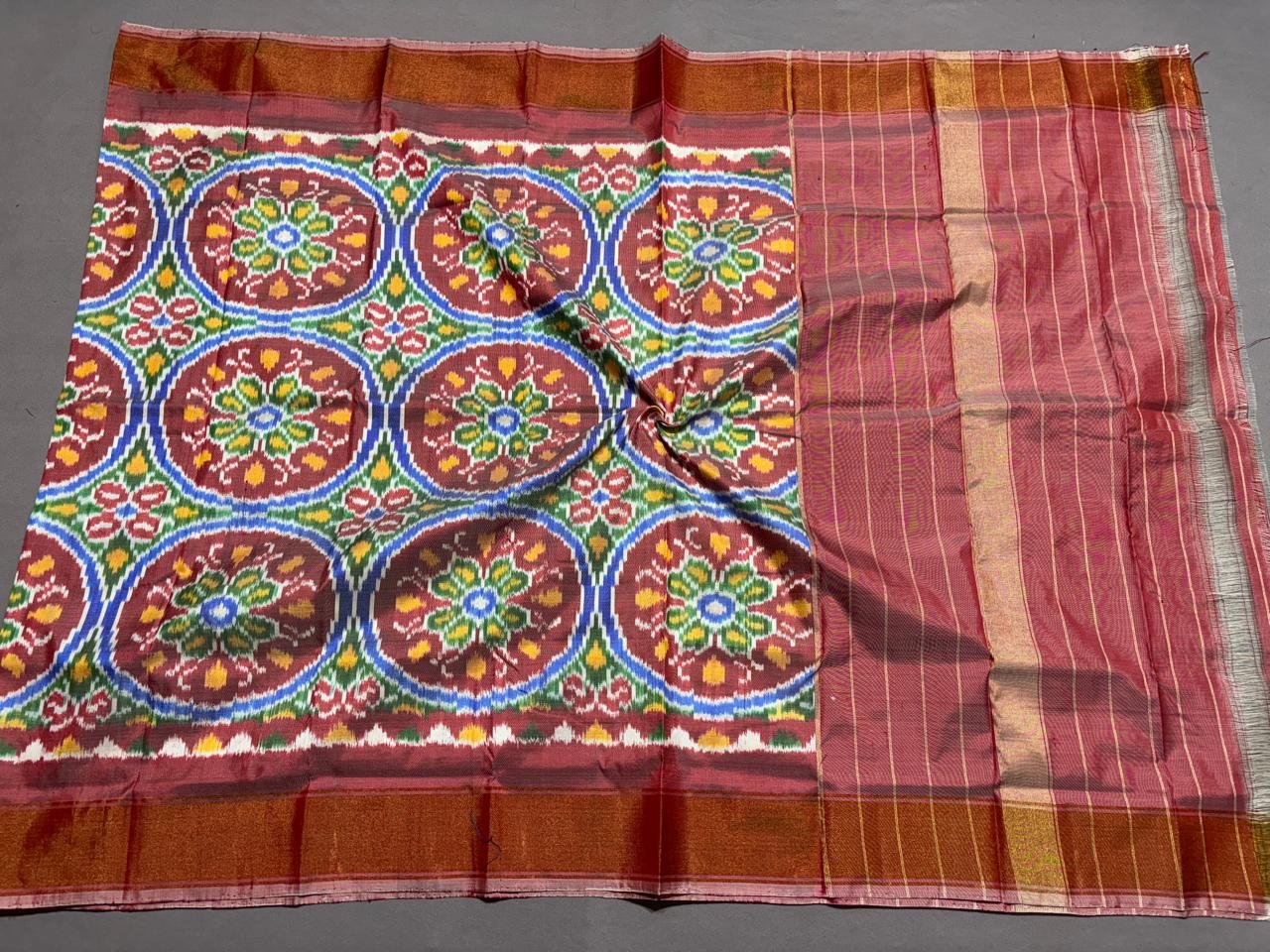 Ikat Dupatta - PSSIL12-ISDPCEICC-19
