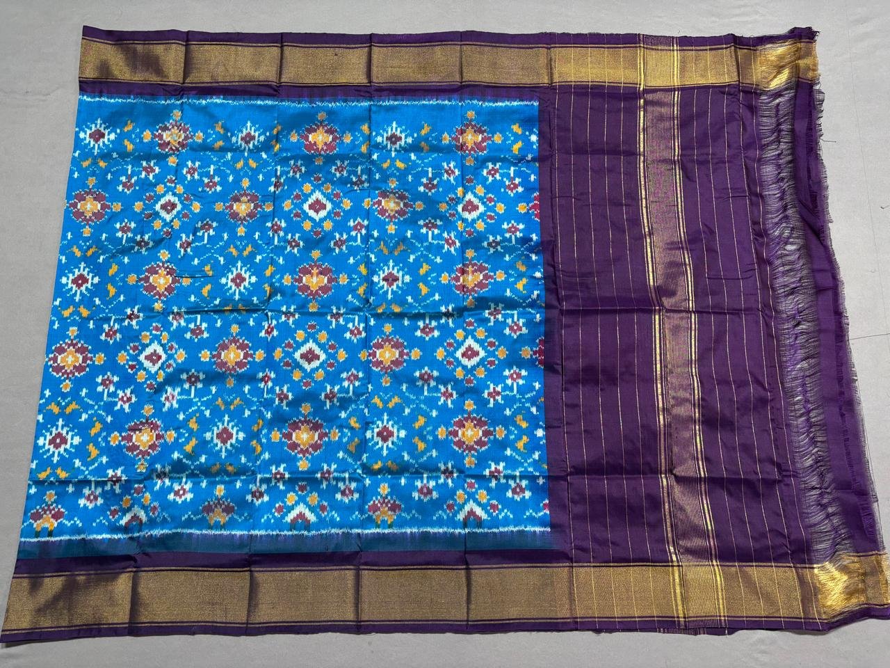 Ikat Dupatta - PSSIL12-ISDPCEICC-24