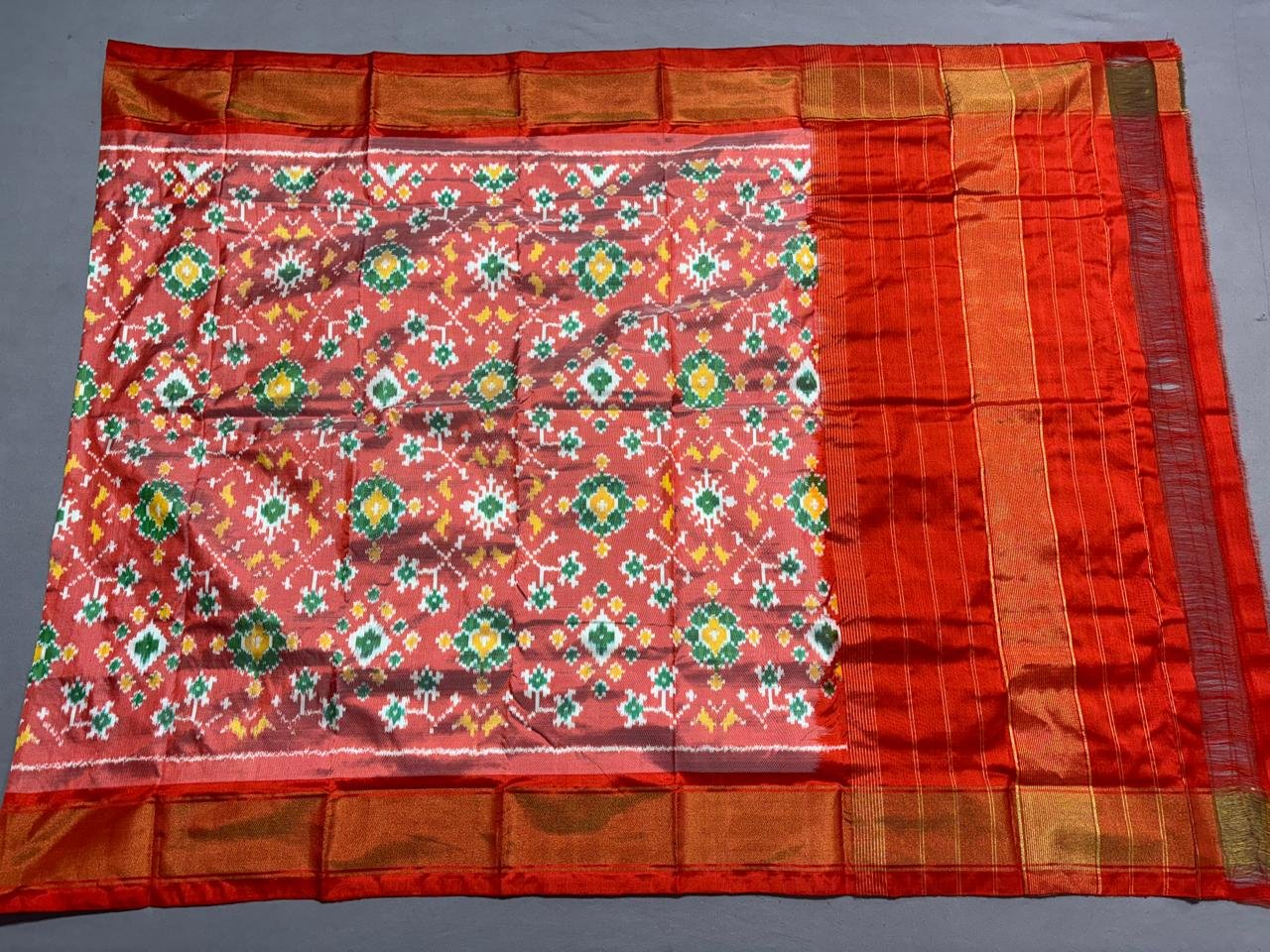 Ikat Dupatta - PSSIL12-ISDPCEICC-31