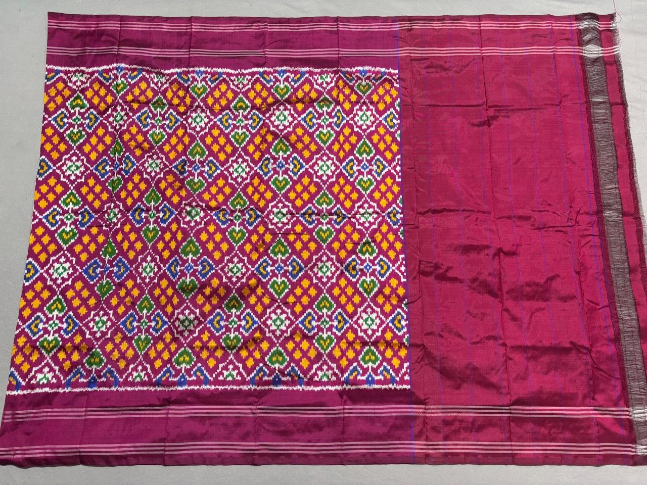 Ikat Dupatta - PSSIL12-ISDPCEICC-41