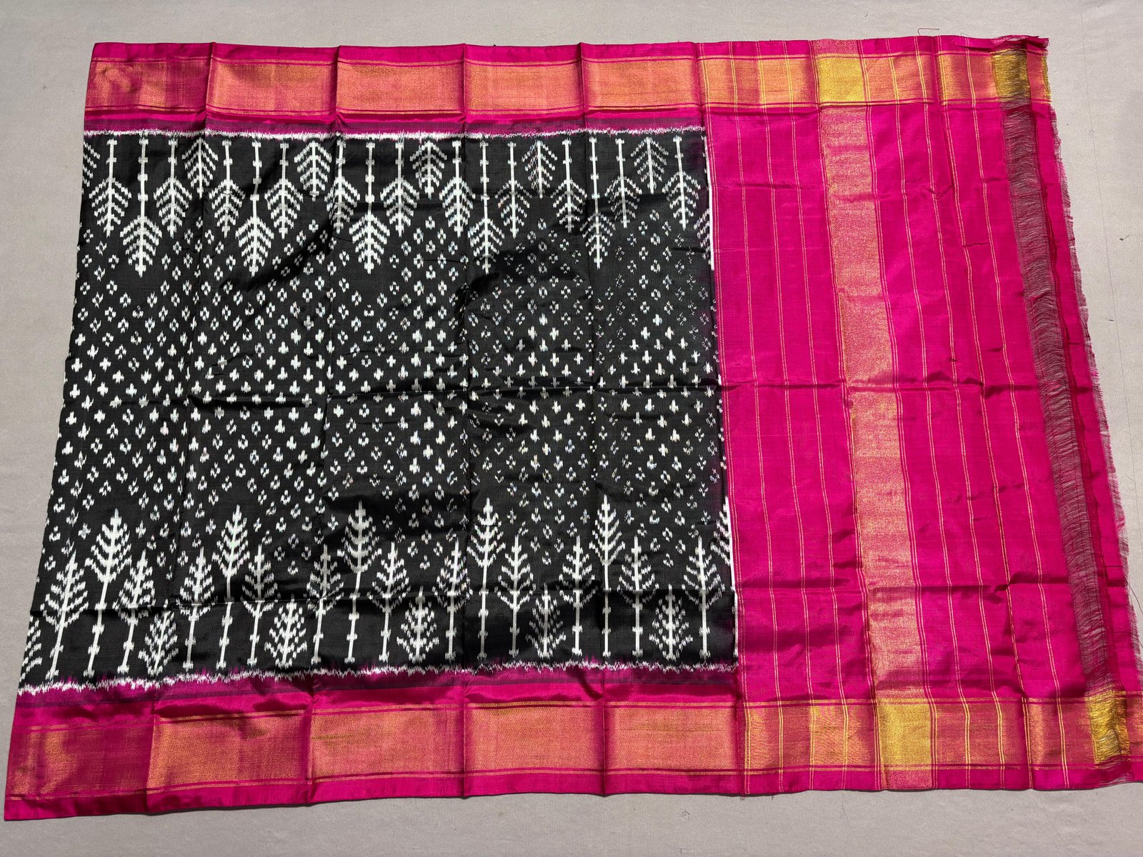 Ikat Dupatta - PSSIL12-ISDPCEICC-48