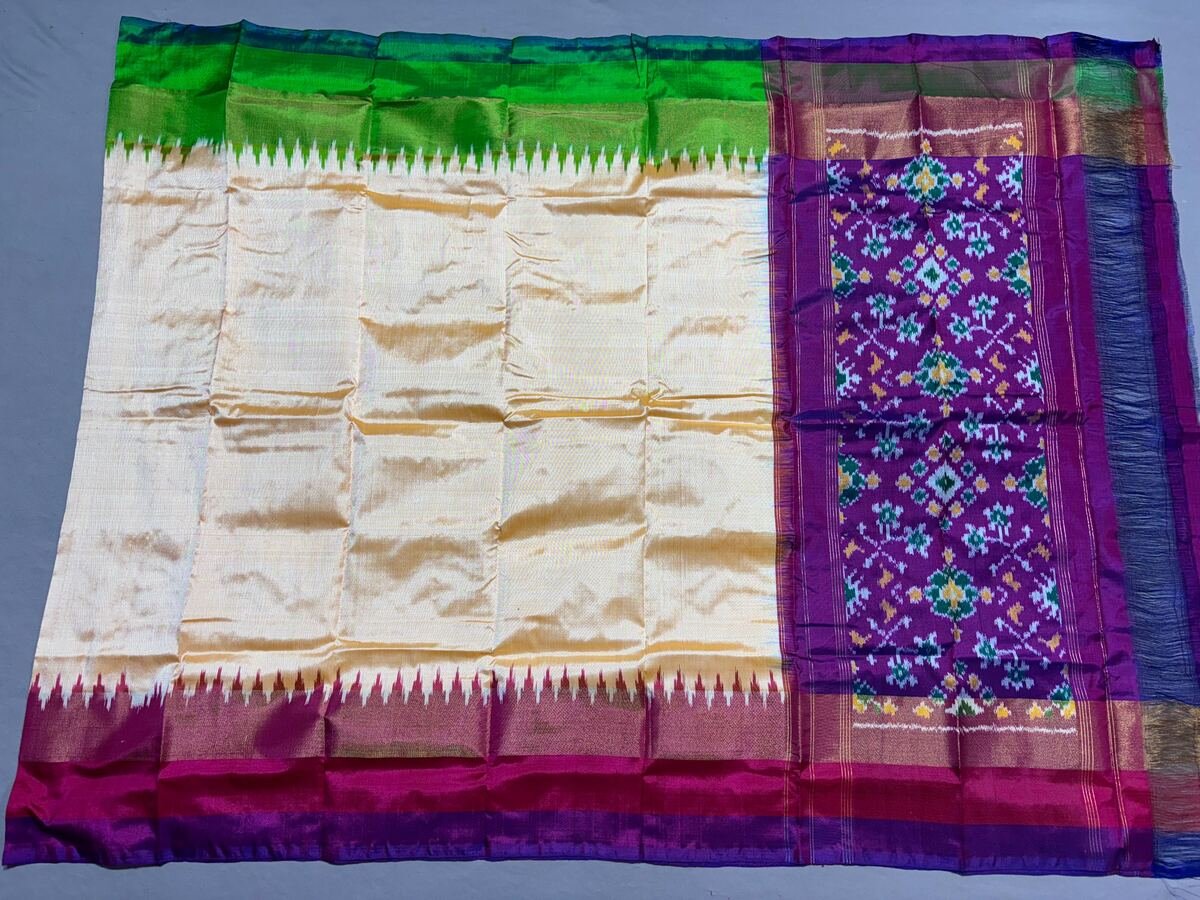 Ikat Dupatta - PSSIL26-ISDPCEICC-07