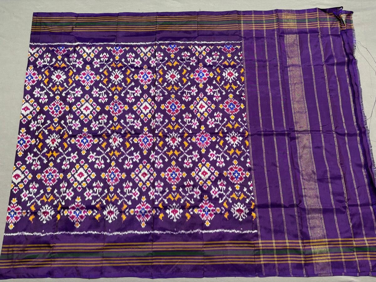 Ikat Dupatta - PSSIL26-ISDPCEICC-12