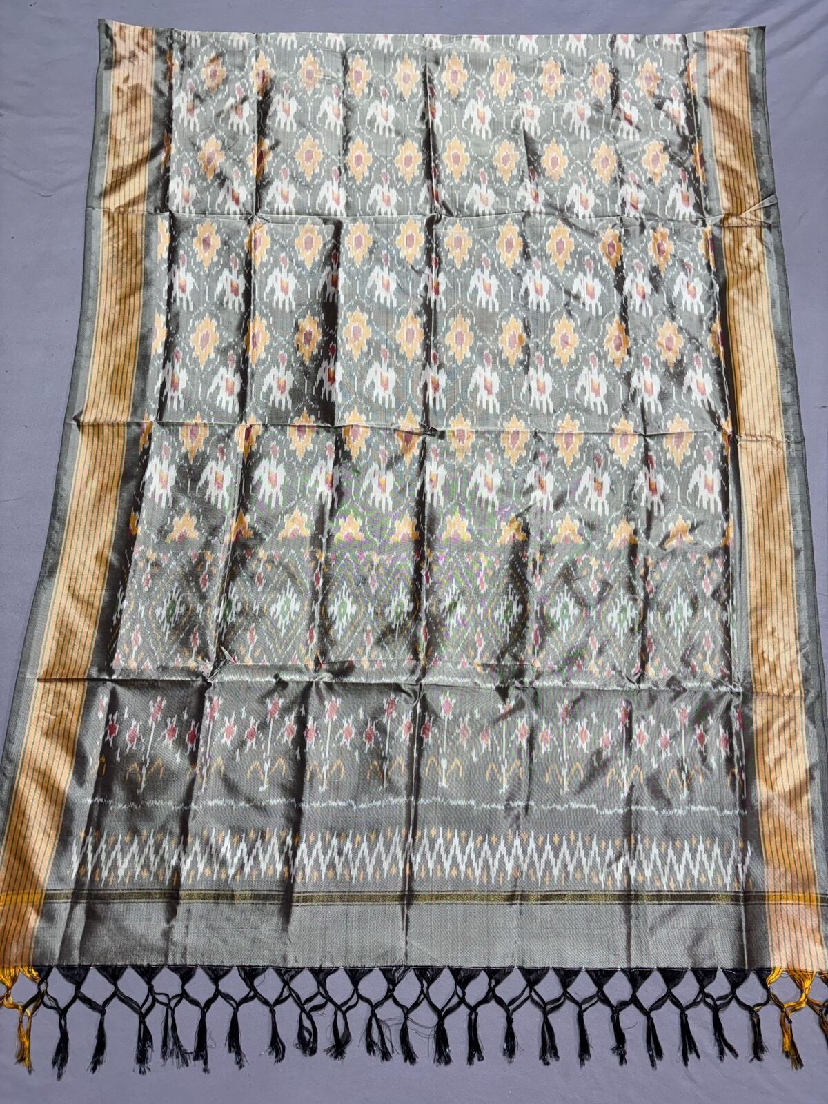Ikat Dupatta - PSSIO07-ISDPDZBCD-06