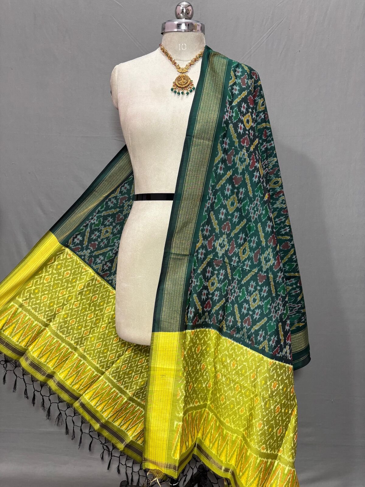 Ikat Dupatta - PSSIS11-ISCDDIBCC-07