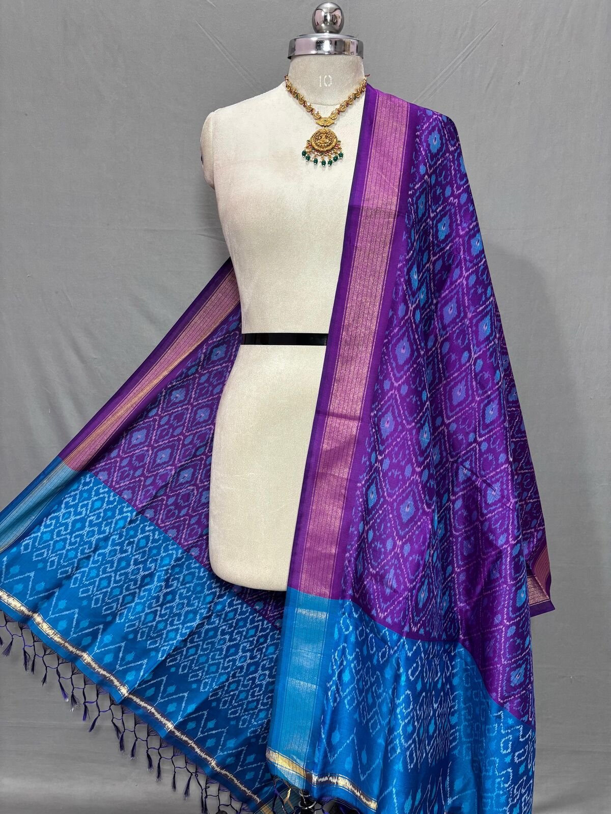 Ikat Dupatta - PSSIS11-ISCDDIBCC-09