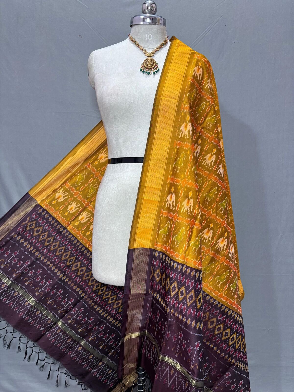 Ikat Dupatta - PSSIS11-ISCDDIBCC-14