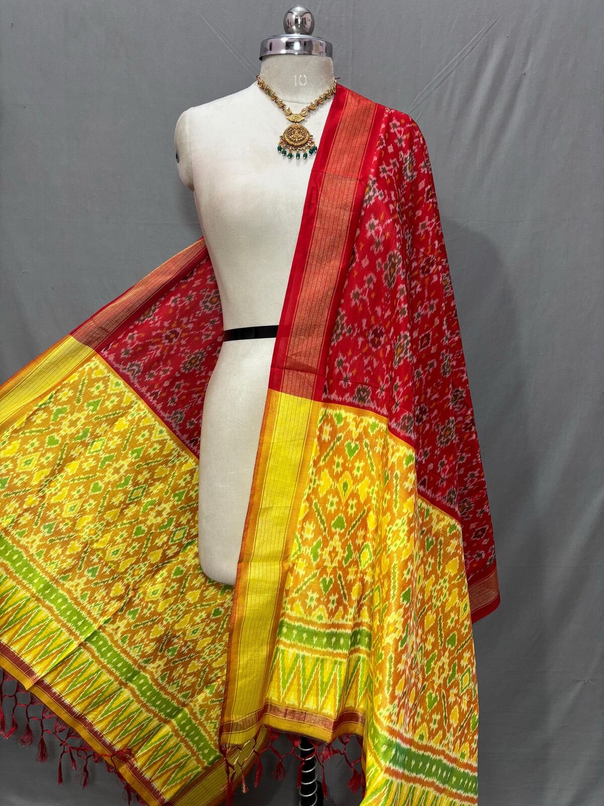 Ikat Dupatta - PSSIS11-ISCDDIBCC-15