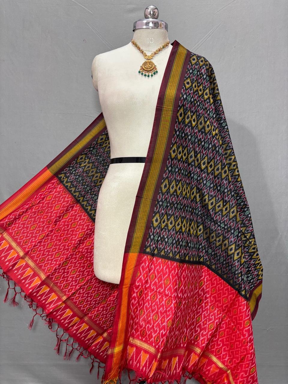 Ikat Dupatta - PSSIS11-ISCDDIBCC-19