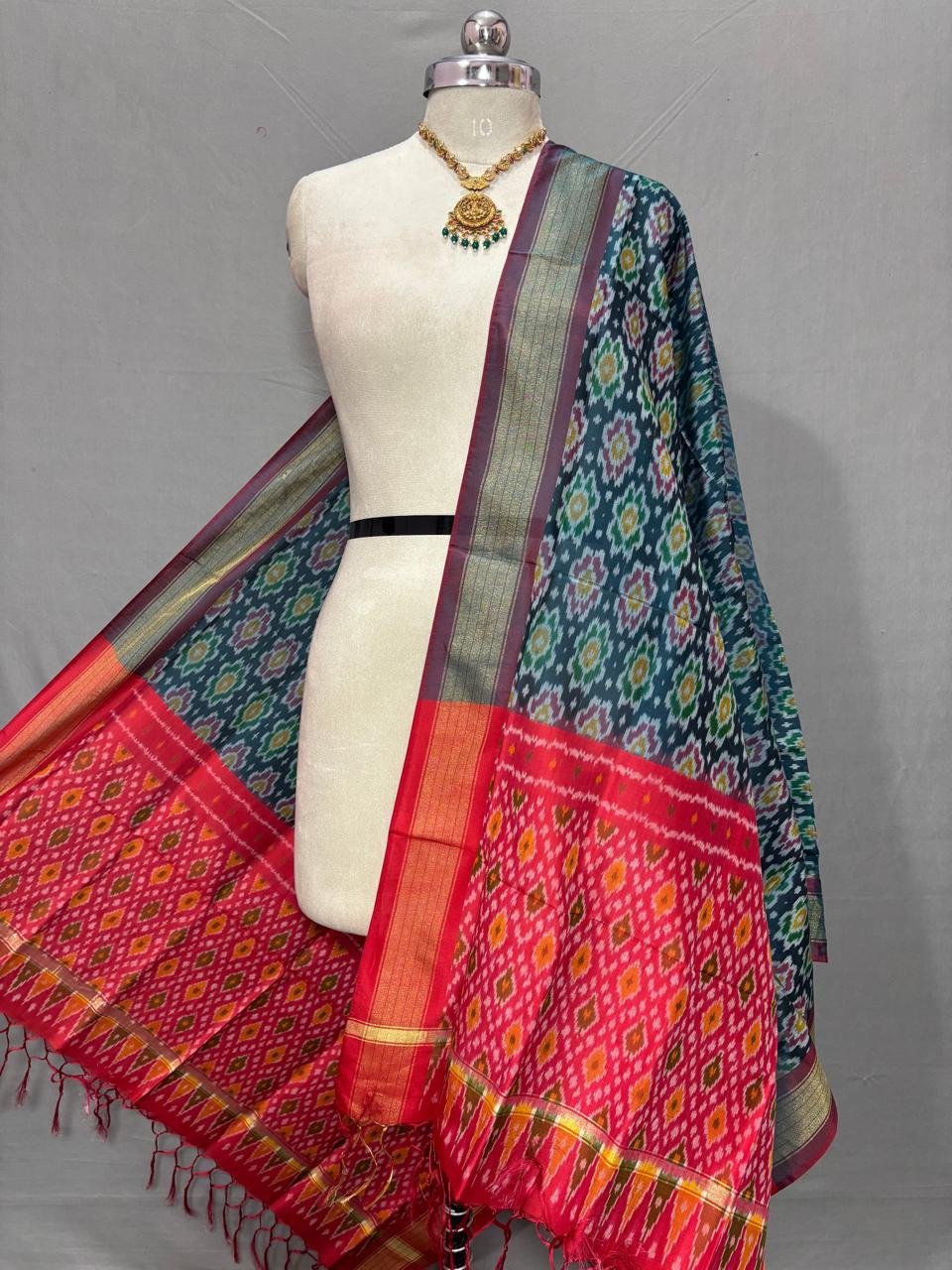 Ikat Dupatta - PSSIS11-ISCDDIBCC-21