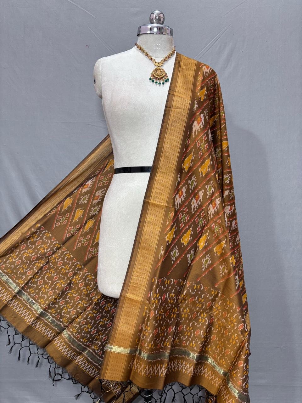 Ikat Dupatta - PSSIS11-ISCDDIBCC-23
