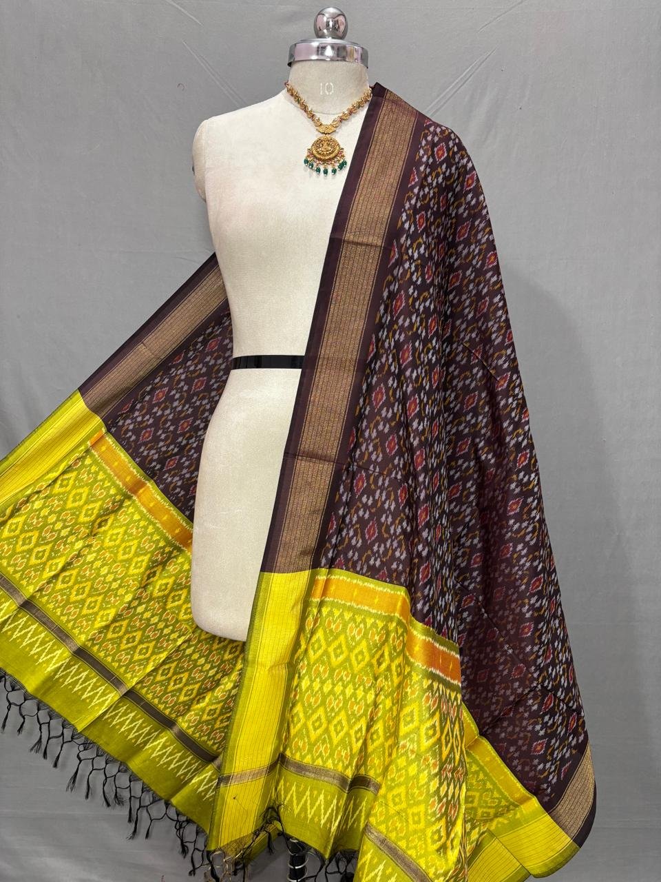Ikat Dupatta - PSSIS11-ISCDDIBCC-25