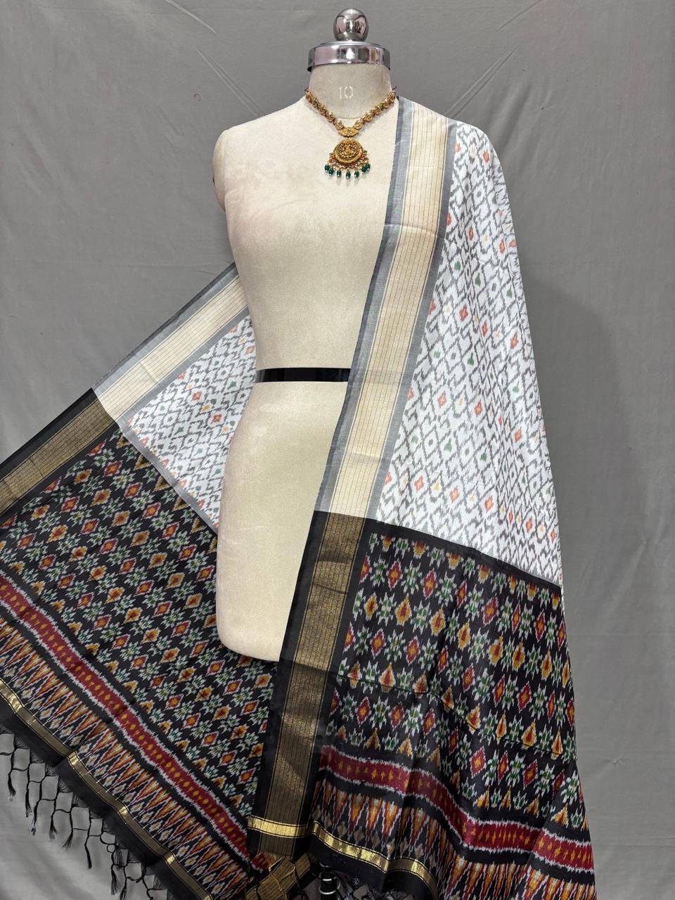 Ikat Dupatta - PSSIS11-ISCDDIBCC-26