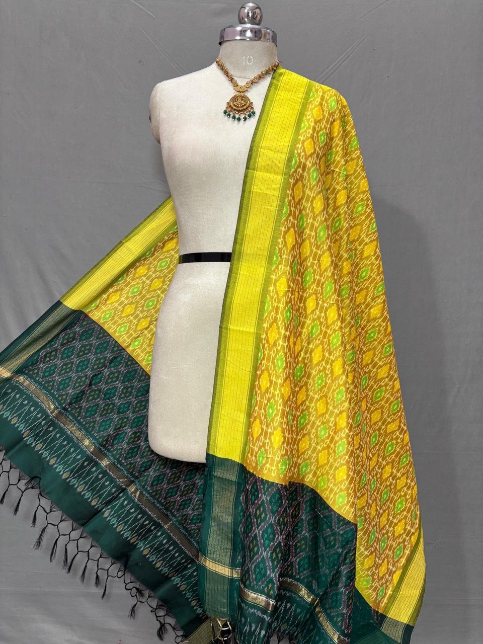 Ikat Dupatta - PSSIS11-ISCDDIBCC-29