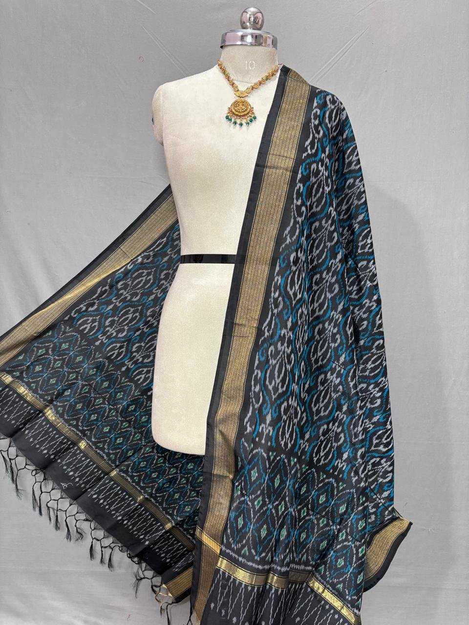 Ikat Dupatta - PSSIS11-ISCDDIBCC-31