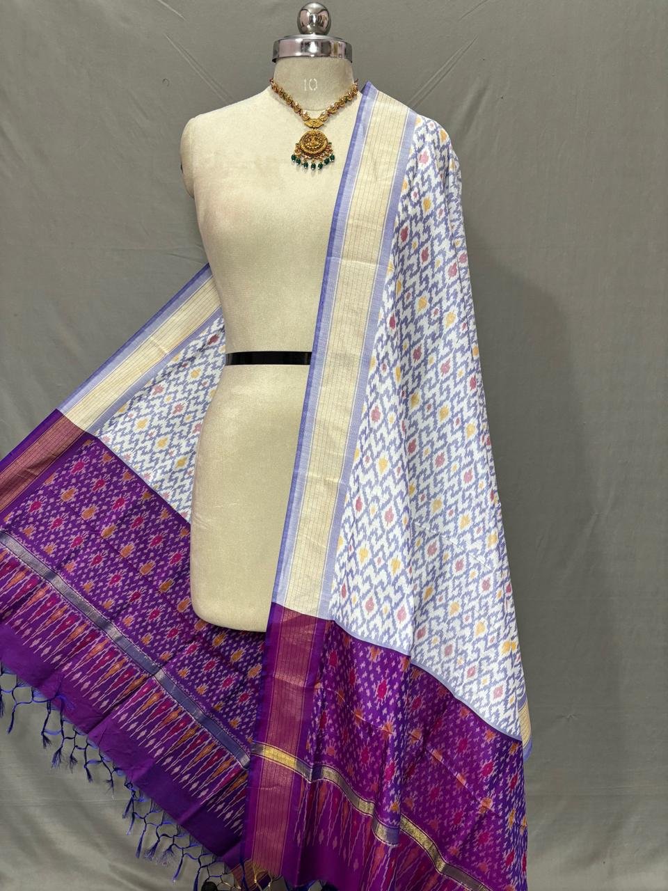 Ikat Dupatta - PSSIS11-ISCDDIBCC-36