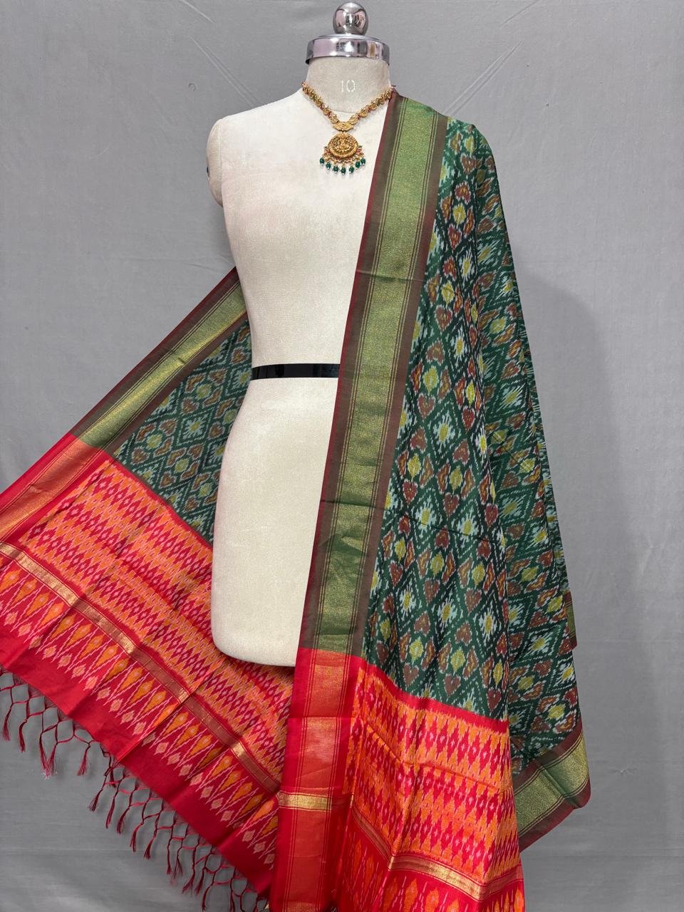 Ikat Dupatta - PSSIS11-ISCDDIBCC-37