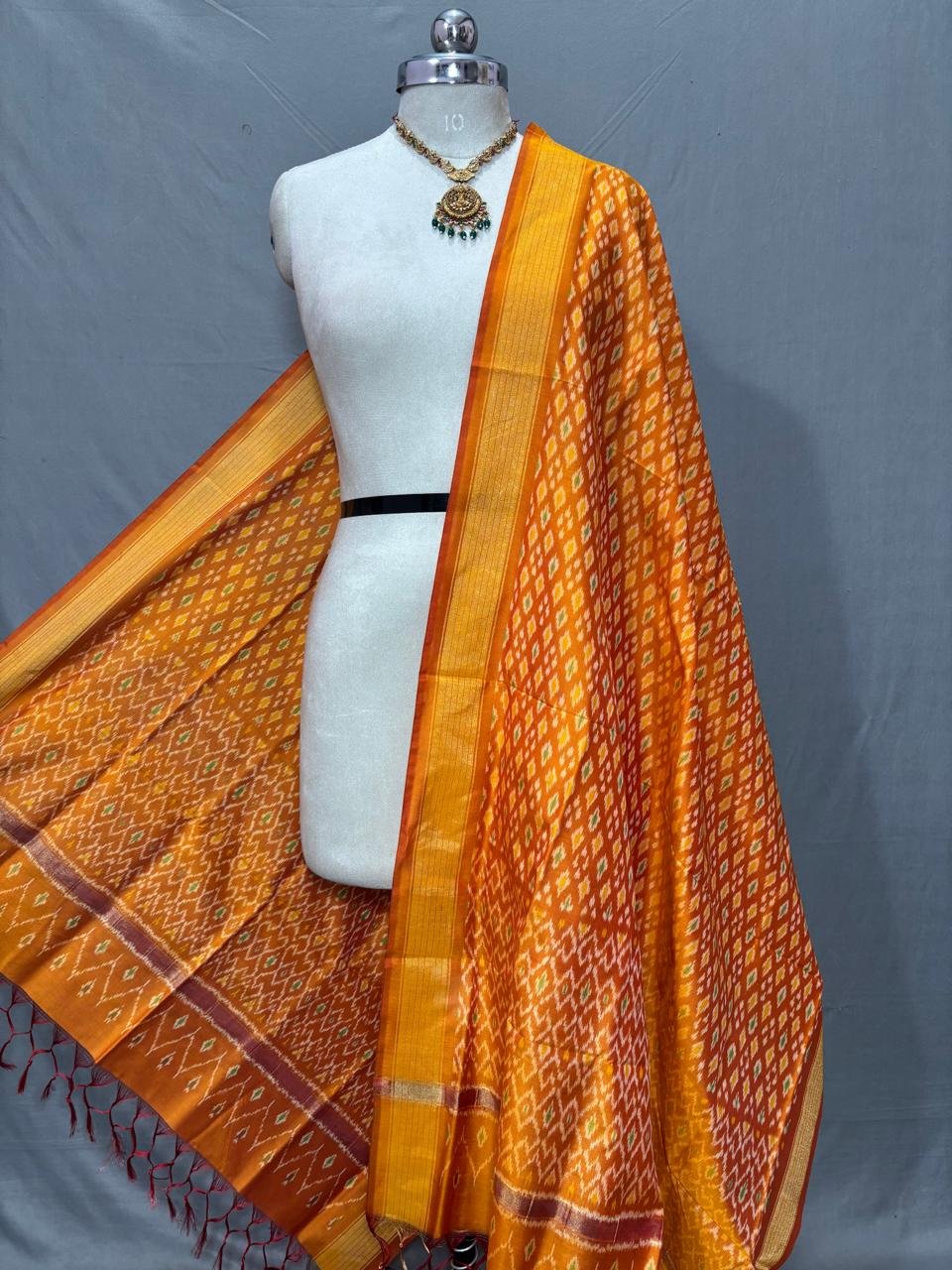 Ikat Dupatta - PSSIS11-ISCDDIBCC-39