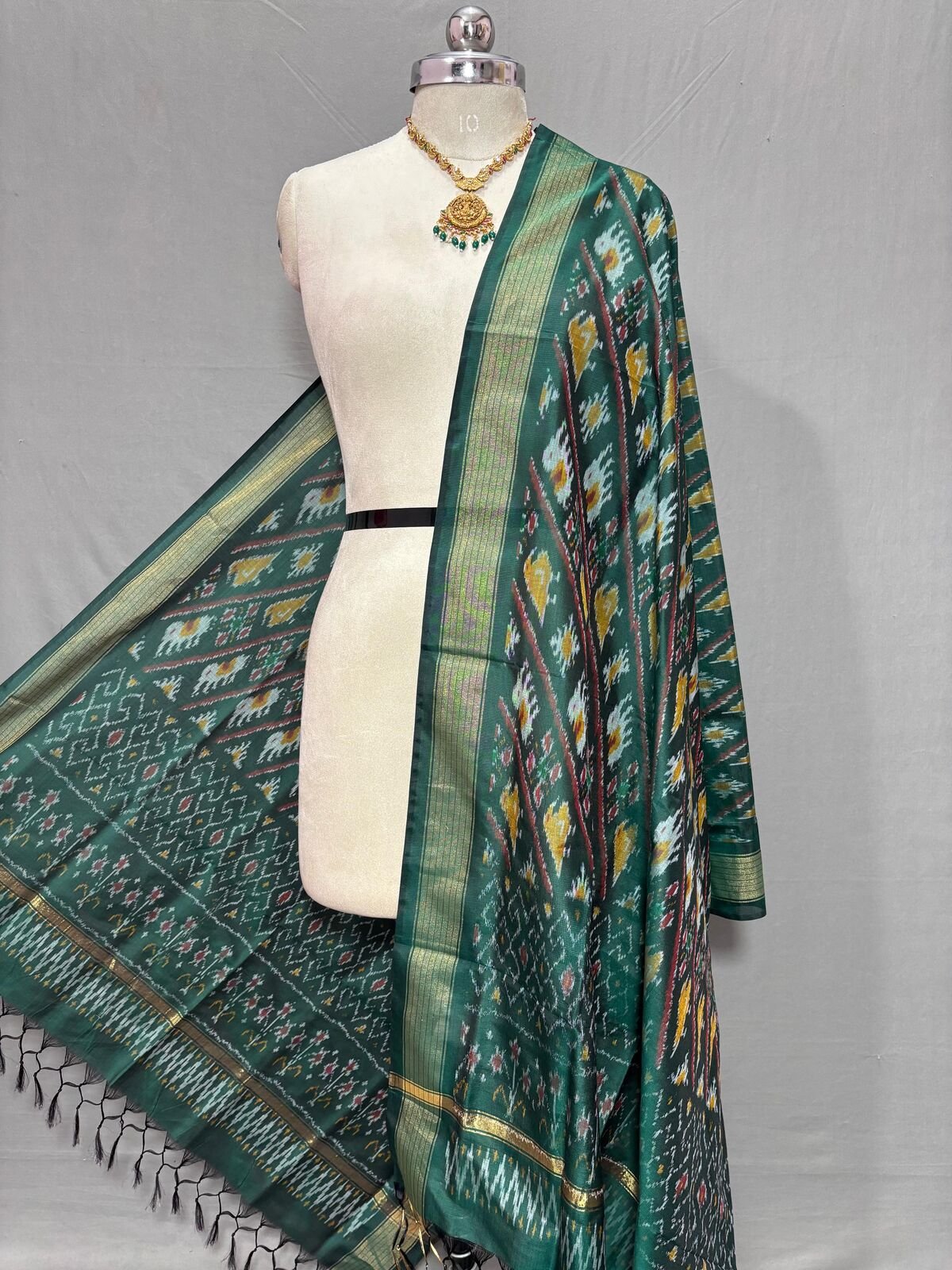 Ikat Dupatta - PSSIS11-ISCDDIBCC-43