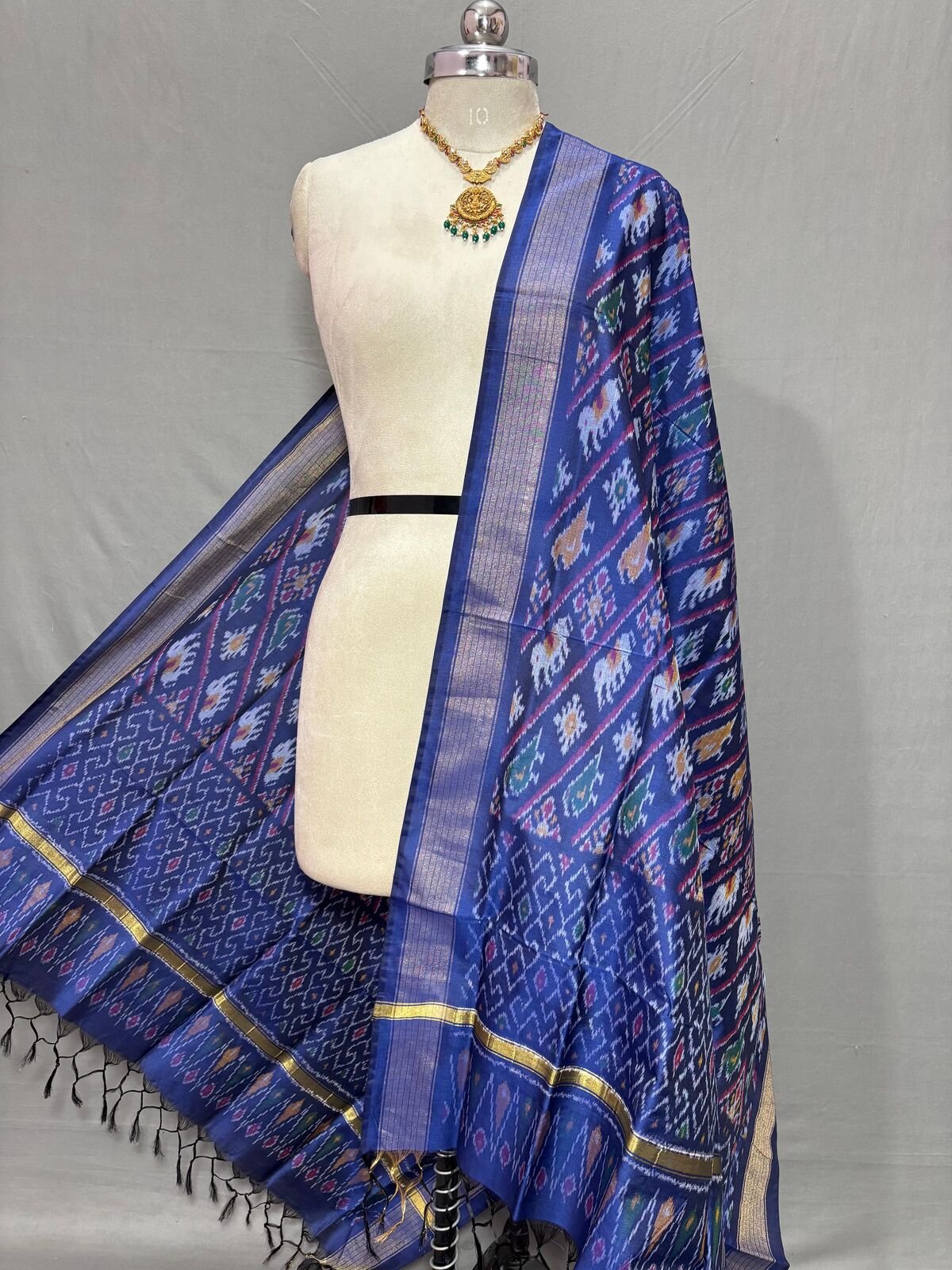 Ikat Dupatta - PSSIS11-ISCDDIBCC-45