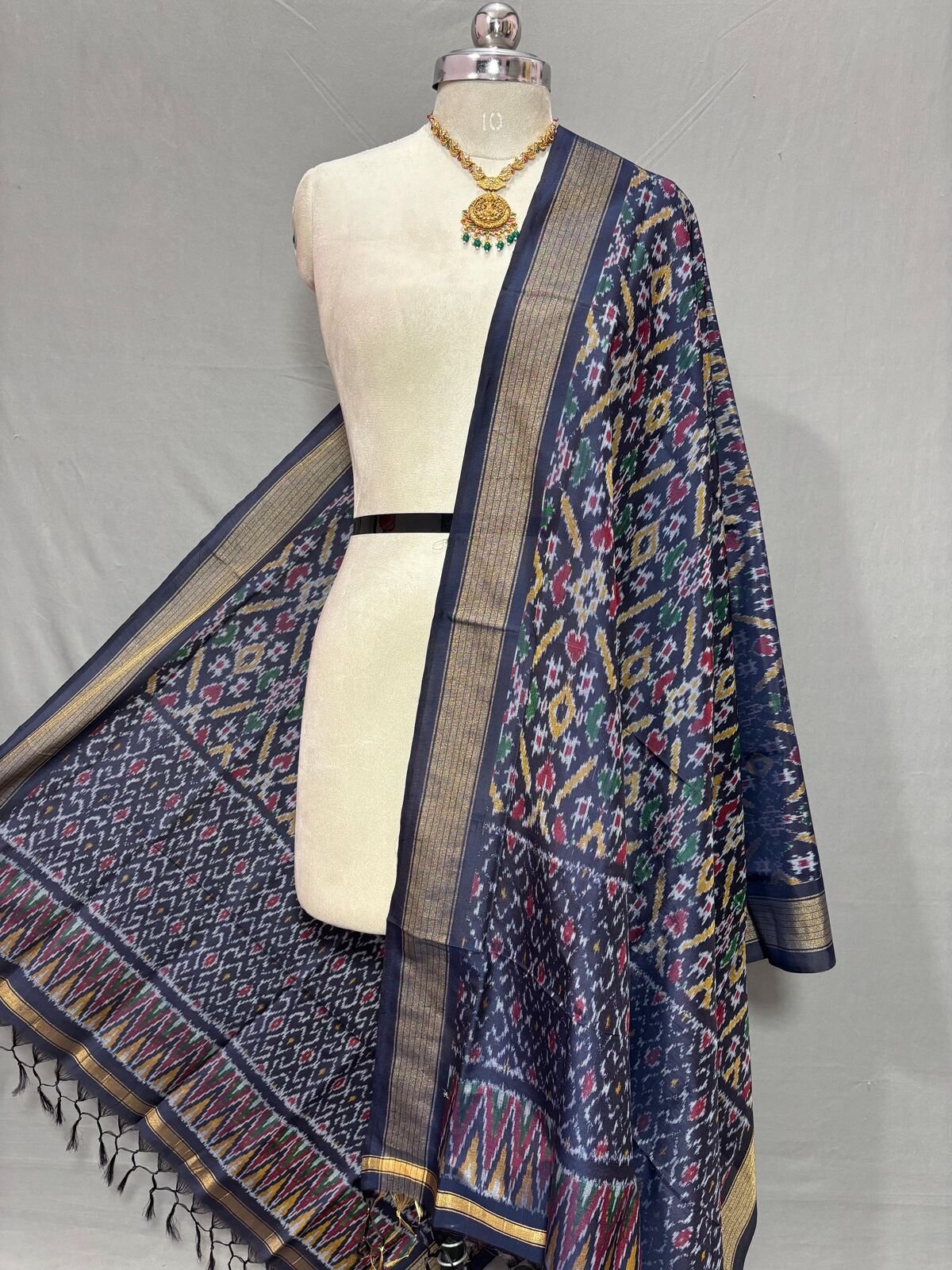 Ikat Dupatta - PSSIS11-ISCDDIBCC-48
