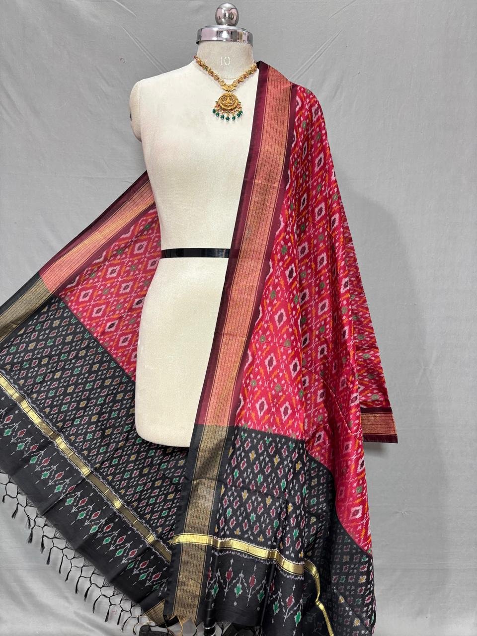 Ikat Dupatta - PSSIS11-ISCDDIBCC-49