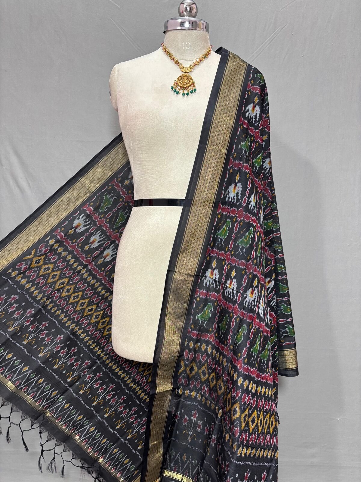 Ikat Dupatta - PSSIS11-ISCDDIBCC-50