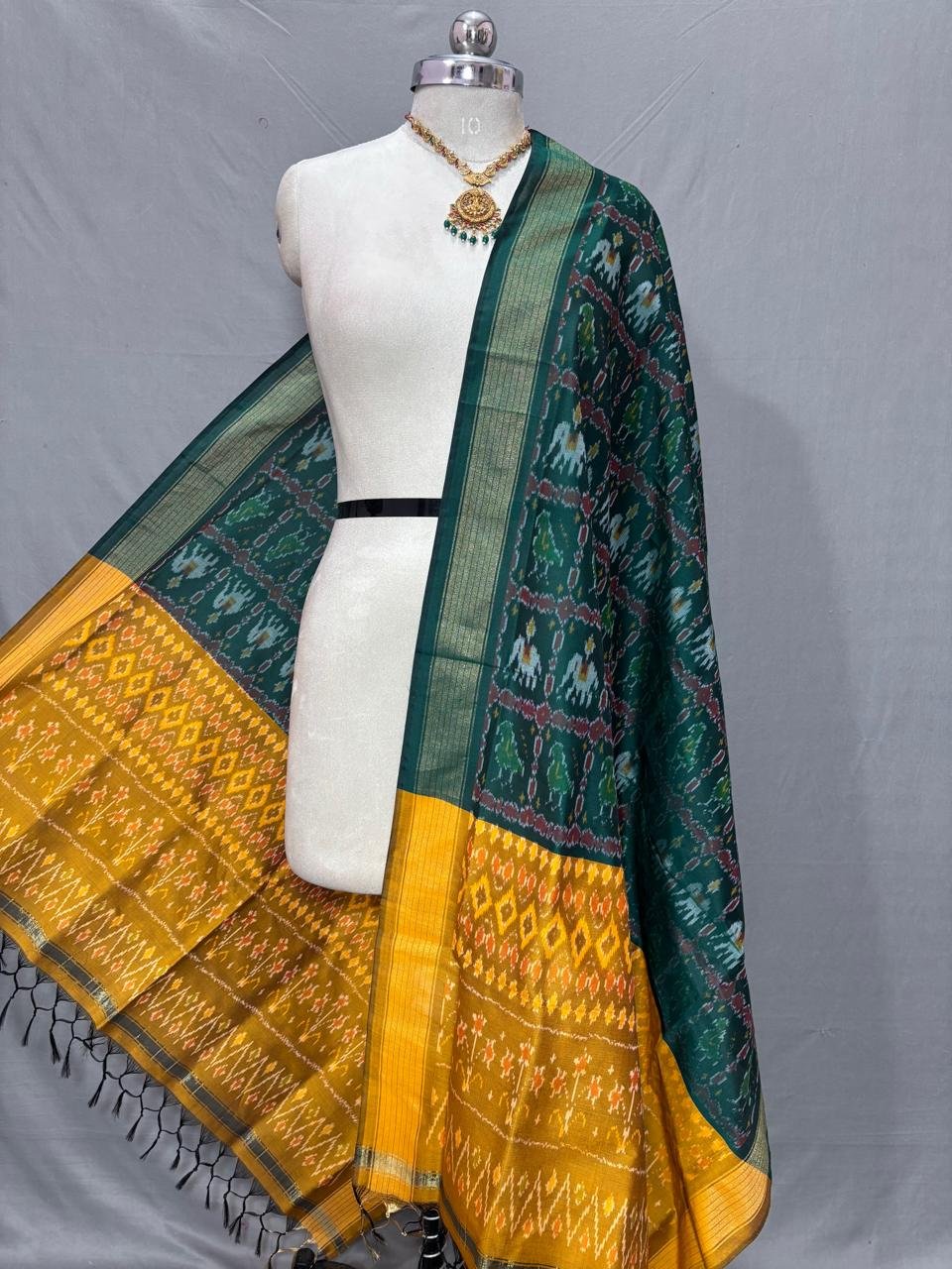 Ikat Dupatta - PSSIS11-ISCDDIBCC-53