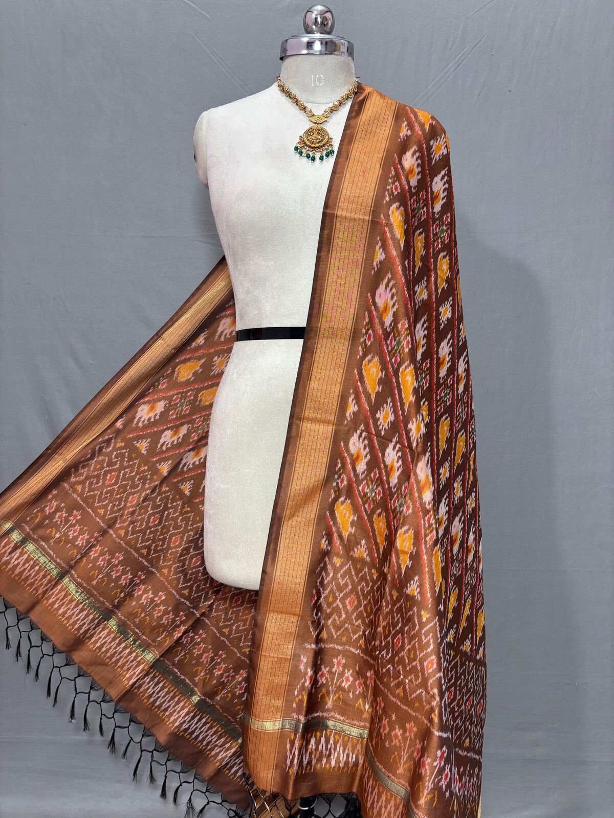Ikat Dupatta - PSSIS11-ISCDDIBCC-56