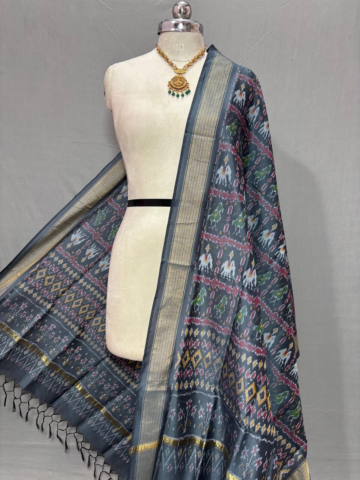 Ikat Dupatta - PSSIS11-ISCDDIBCC-57