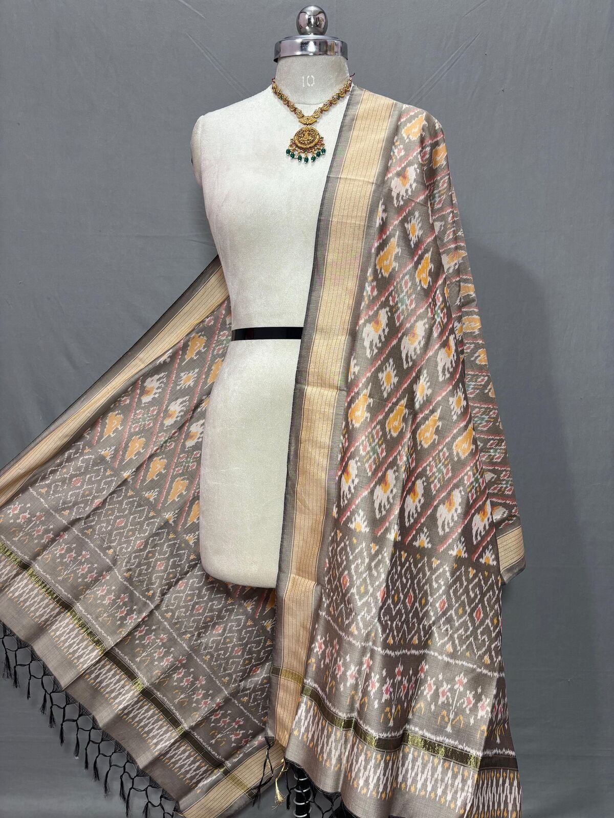 Ikat Dupatta - PSSIS11-ISCDDIBCC-60