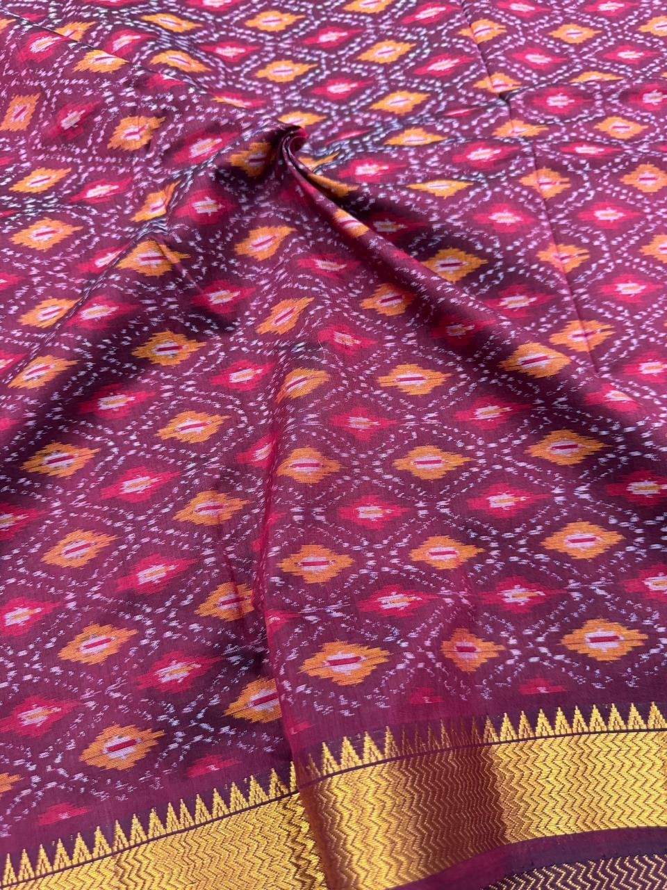 Ikat Fabric - PSDHG11-ISCFCDBSC-15