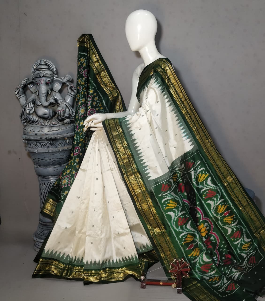 Kanchi Border Ikat - PALUN22-KBIPIZSCD-01