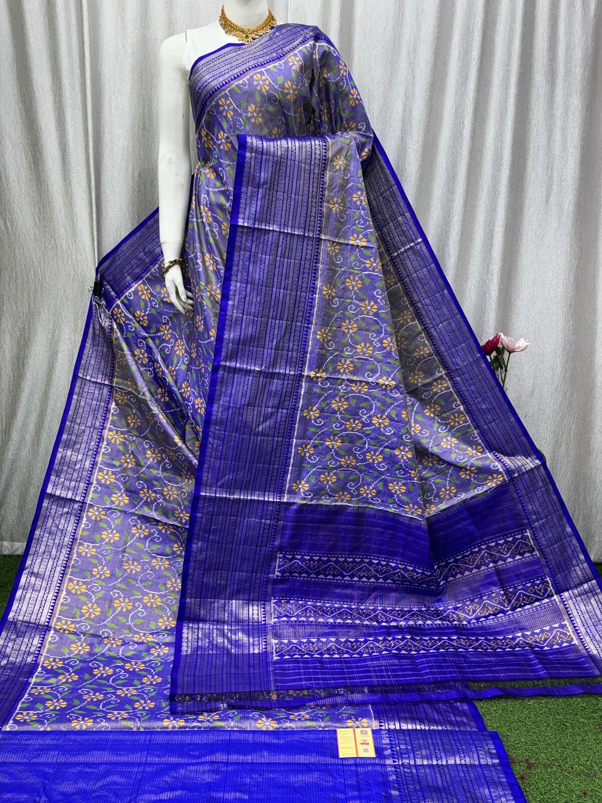 Kanchi Border Ikat - PASKG20-KBRPIFSCD-01