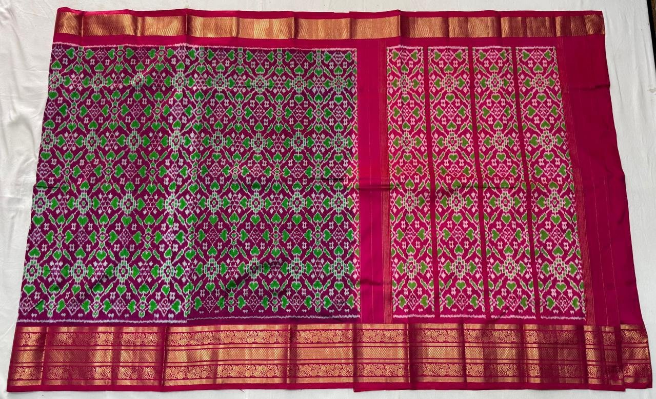 Kanchi Border Ikat - PSNTG03-KBIPIIDCD-06