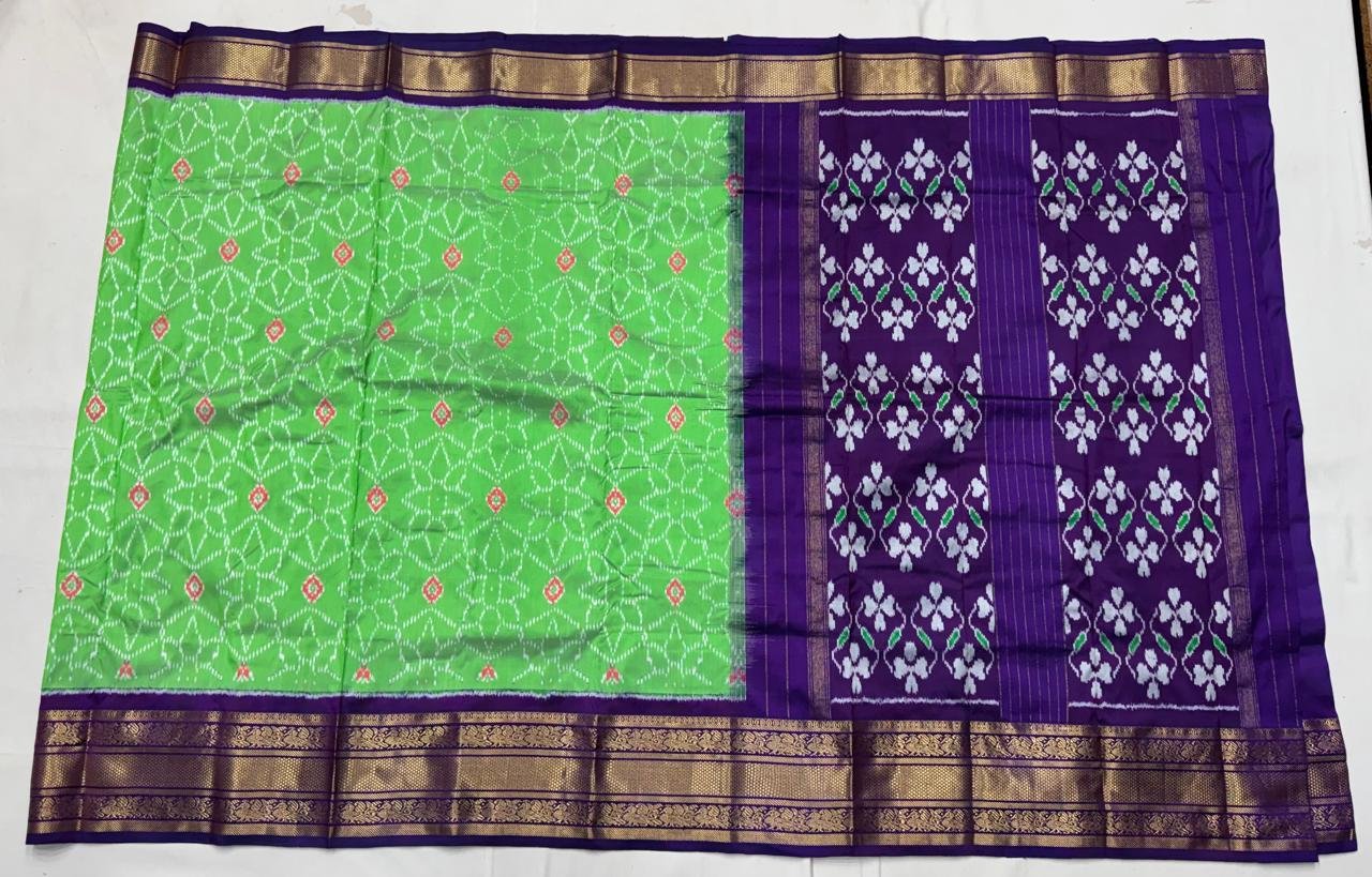 Kanchi Border Ikat - PSNTG03-KBIPIIDCD-08