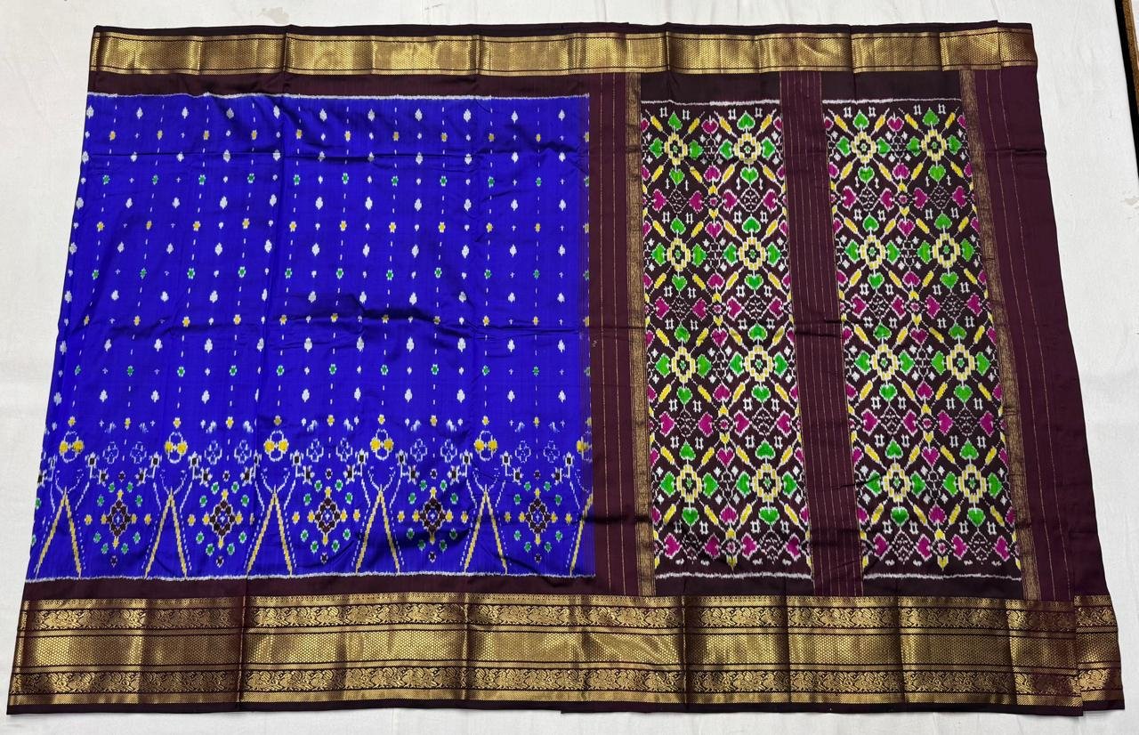 Kanchi Border Ikat - PSNTG03-KBIPIIDCD-11