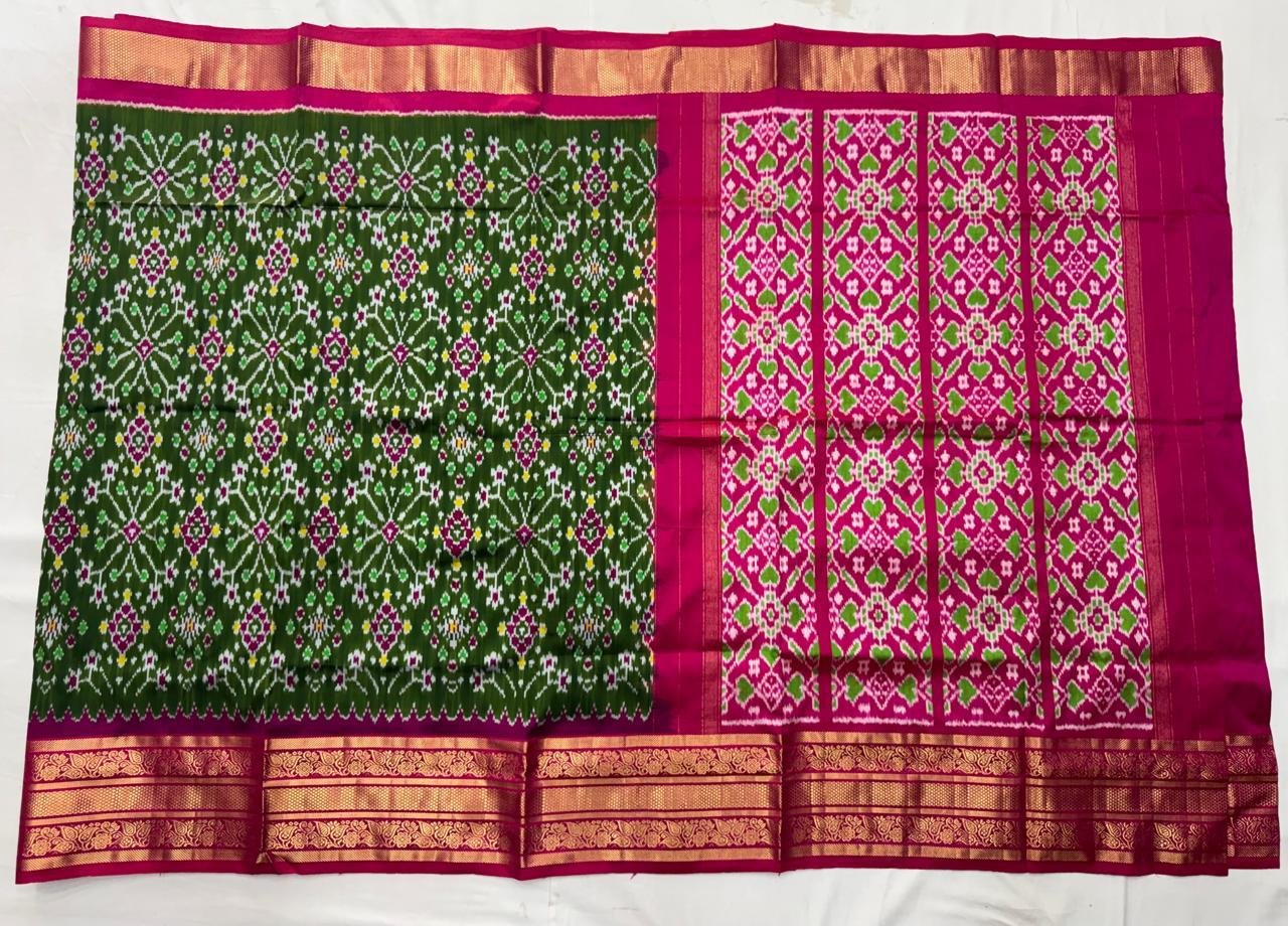 Kanchi Border Ikat - PSNTG03-KBIPIIDCD-12