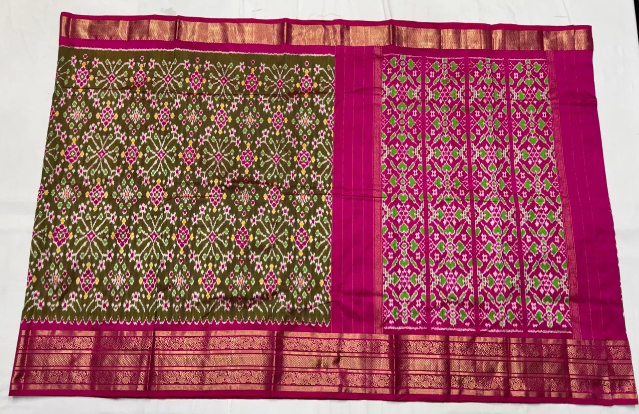 Kanchi Border Ikat - PSNTG03-KBIPIIDCD-13