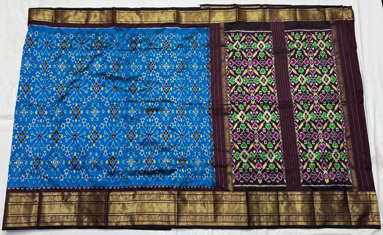 Kanchi Border Ikat - PSNTG03-KBIPIIDCD-18